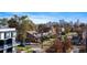 Charming street view showcasing a mix of modern and traditional homes, with the city skyline visible in the distance at 3520 W Conejos Pl # 11, Denver, CO 80204