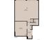 First floor floorplan showing the garage, storage area, and entryway at 1050 S Monaco Pkwy # 38, Denver, CO 80224