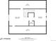 Second story floor plan showing Gathering room, bedroom, bath, and attic dimensions of the home at 19688 E 52Nd Ave, Denver, CO 80249