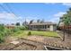 Large backyard features garden beds and covered patio, perfect for outdoor living and entertaining at 9590 Lowell Blvd, Westminster, CO 80031