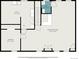 Basement floor plan displays recreation room, utility room, bedroom, and full bath at 9590 Lowell Blvd, Westminster, CO 80031