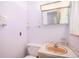 Full bathroom featuring a neutral color scheme, vintage decor, and integrated mirror and vanity at 9590 Lowell Blvd, Westminster, CO 80031