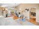 Open living space with hardwood floors, vaulted ceilings and lots of natural light at 7717 S Grape Ct, Centennial, CO 80122