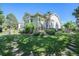 A spacious backyard offers a private outdoor space with lush lawn and garden areas at 16929 W 63Rd Ln, Golden, CO 80403