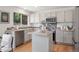 Well-equipped kitchen with granite countertops, stainless steel appliances, and ample cabinet space at 20396 E Berry Pl, Centennial, CO 80015
