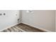 Functional laundry room with tile floors and hookups ready for a washer and dryer installation at 2548 Lupton Ln, Lafayette, CO 80026