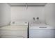Dedicated laundry area with a washing machine and dryer at 14171 E Jewell Ave # 203, Aurora, CO 80012