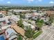 A picturesque view from above capturing the diverse neighborhood, blending commercial and residential spaces at 22 E Bayaud Ave, Denver, CO 80209