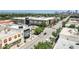 Aerial view of commercial buildings and residential buildings, showcasing the vibrant neighborhood at 22 E Bayaud Ave, Denver, CO 80209