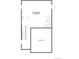 Plan of an unfinished basement with stairs, and utilities, with the option for a future bathroom at 9237 Truckee Ct, Commerce City, CO 80022