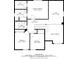 Detailed floor plan of home's third floor with bedrooms, bathrooms, living, and kitchen areas at 5253 S Jericho St, Centennial, CO 80015