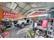 Spacious garage interior with room to work on cars or hobbies at 8710 Alta Vista Dr, Arvada, CO 80004