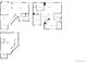 Detailed floor plan showcasing the layout of all three levels of the home at 18951 E 43Rd Ave, Denver, CO 80249