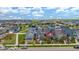 New construction neighborhood featuring an array of home styles, landscaping, and solar panels on many homes at 21451 E 60Th Ave, Aurora, CO 80019