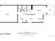 Detailed floor plan layout of the first floor at 9316 W Utah Ave, Lakewood, CO 80232