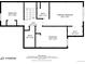 Detailed floor plan layout of the second floor at 9316 W Utah Ave, Lakewood, CO 80232