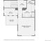 Upper-level floor plan showcasing primary bedroom, walk-in closet, balcony, and full bathrooms at 2692 N Raleigh St, Denver, CO 80212