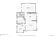 Detailed floorplan of the home showcasing the layout of rooms and dimensions at 2692 N Raleigh St, Denver, CO 80212