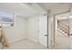 Bright basement room with carpet at 2830 Forest St, Denver, CO 80207