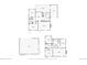 Floorplan for the home and detached garage at 2830 Forest St, Denver, CO 80207