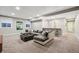 Spacious basement with bar and large seating area at 445 Forest St, Denver, CO 80220