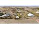 Aerial view of property with home and outbuildings, situated in a serene countryside setting at 23753 E 155Th Way, Brighton, CO 80603