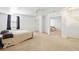 Neutral bedroom with carpet, window, ceiling fan and large mirrored closet at 23753 E 155Th Way, Brighton, CO 80603