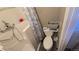 Bathroom featuring toilet and walk-in tub at 4543 Cathay St, Denver, CO 80249