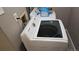 Modern, front-load washing machine in the laundry area at 4543 Cathay St, Denver, CO 80249