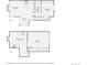 Floor plan showing the layout of the kitchen, living room, bedroom, and garage at 2286 S Pitkin Way # A, Aurora, CO 80013