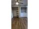 Bedroom closet featuring shelving and a washer and dryer unit at 10150 E Virginia Ave # 308, Denver, CO 80247
