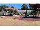 Exterior view of the play structure and gazebo in the community common area at 10150 E Virginia Ave # 308, Denver, CO 80247