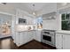 Well-equipped kitchen with granite countertops, and stainless steel appliances at 637 N Franklin St, Denver, CO 80218