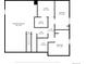 Basement floor plan featuring a large recreation room and bedrooms at 2090 S Fairplay St, Aurora, CO 80014