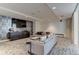Cozy lounge featuring comfortable seating and a large screen television at 1700 Bassett St # 412, Denver, CO 80202