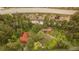 Scenic aerial view features a cozy cabin by a river and mountain road at 35106 Boulder Canyon Dr, Boulder, CO 80302