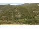 Beautiful mountain view lot surrounded by lush forestry, offering privacy and natural beauty at 35106 Boulder Canyon Dr, Boulder, CO 80302