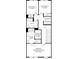 Floorplan featuring a primary bedroom suite, laundry, and two additional bedrooms at 6285 N Kirk St, Aurora, CO 80019