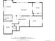 Floor plan depicting a recreation room, bedroom, storage and bathroom at 6787 Serena Ave, Castle Pines, CO 80108