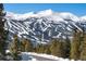 Breathtaking mountain view showcasing ski runs and lush green trees at 160 N Fuller Placer Rd, Breckenridge, CO 80424
