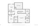 Second floor floorplan featuring primary bedroom with ensuite baths, bedrooms and stairs at 3803 Dyanna Dr, Thornton, CO 80241
