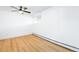 Bedroom featuring hardwood floors and a ceiling fan at 3035 Oneal Pkwy # 20V, Boulder, CO 80301