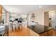 Open kitchen seamlessly connects to the adjacent living area for effortless entertaining and relaxed everyday living at 3543 S Ceylon Way, Aurora, CO 80013