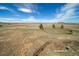 Large lot with fenced area, unobstructed views of the Colorado plains and buttes at 12973 Mesa View Rd, Larkspur, CO 80118