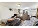 Finished basement with sitting area and storage at 2469 S Broadway, Denver, CO 80210