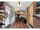 Bright entryway with storage and brick walls at 2469 S Broadway, Denver, CO 80210