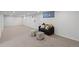 Finished basement features neutral carpet, recessed lighting, and ample space for entertaining at 8481 Clarkson St, Denver, CO 80229