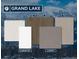 Grand Lake interior finishes featuring granite countertops, wood flooring, cabinetry, carpet and tile samples at 400 Clear Bell Ln, Monument, CO 80132