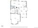 Detailed floor plan showcases the layout of the first floor, including the kitchen, living room, and garage at 17102 W 85Th Pl, Arvada, CO 80007