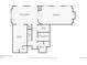 Floor plan of basement with bedroom, bathroom, wet bar, Gathering room, and storage at 6656 S Oak Cir, Littleton, CO 80127